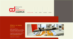 Desktop Screenshot of cadruk.pl